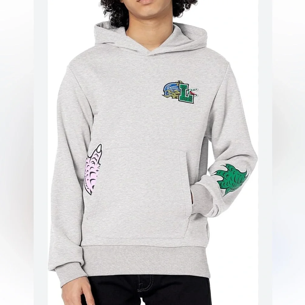 Lacoste Graphic Hoodie - Picture 1 of 2